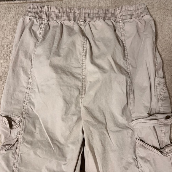 Cream Garage Cargo Pants - Picture 3 of 3